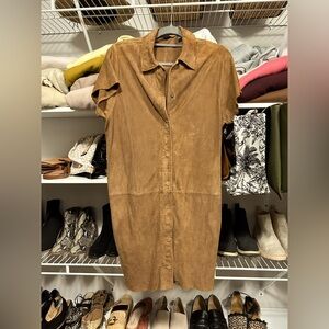 EDUN Tan Mini Dress